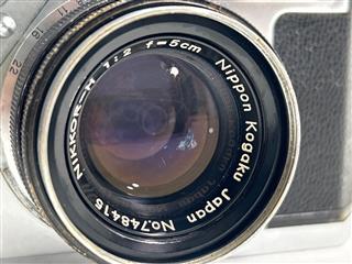Nikon S2 (1954) rangefinder w/ Nippon Kogaku Japan NIKKOR-H 5cm